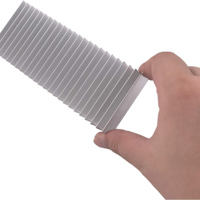 مشتت حراري هيت سنك من مادة الالمنيوم بابعاد 6سم*15سم*2.5سم يستخدم لجميع تطبيقات تشتيت الحرارة والتبريد من مجهزات القدرة والانارة الليد والتبريد بطرق البلتير الخ image