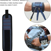 سوار مغناطيسي لحمل الأدوات والبراغي والمسامير image