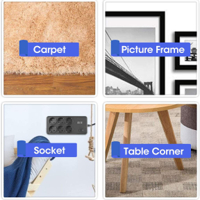 تيب شفاف بعرض 18 ملم وطول الشريط 1 متر image