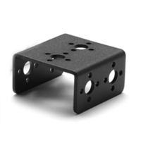 براكيت المنيوم على شكل حرف يو عريض يستخدم في التعامل مع السيرفوات والروبوتات image