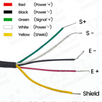 متحسس وزن لود سي على شكل حرف اس يتحمل 100 كيلو image