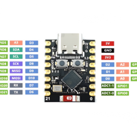 لوحة تطوير ESP32C3 Super Mini هي حل صغير وقوي لإنترنت الأشياء مع دعم WiFi و Bluetooth 5.0 وواجهات متعددة، مثالية للمشاريع المدمجة والذكية. image