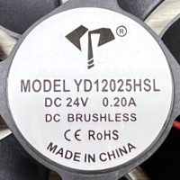 فان 12فولت حجم 120*120*25 ملم image