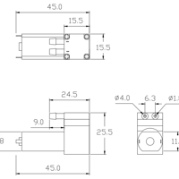 مضخة دايفرام للتفريغ الهوائي برشلس 12فولت image
