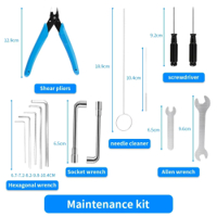 عدة لتنظيف طابعات الخيوط للبكرات ثلاثية الابعاد image
