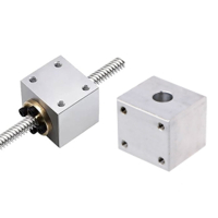 بلوك لتحويل الحركة الدائرية الى خطية باستعمال نت النحاس قطر 8ملم image