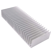 مشتت حراري هيت سنك من مادة الالمنيوم بابعاد 6سم*15سم*2.5سم يستخدم لجميع تطبيقات تشتيت الحرارة والتبريد من مجهزات القدرة والانارة الليد والتبريد بطرق البلتير الخ image