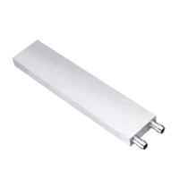 قطعة المنيوم لتبادل الحراري بين الماء والقطعة بحجم 40*200*12ملم image