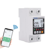 جوزة ذكية تويا 63 امبير مع خاصية الحماية من الفوليتة العالية والواطئة مع تسرب الايرث وتحليل الاستهلاك image