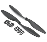 زوج مراوح بلاستك حجم 10 انج image